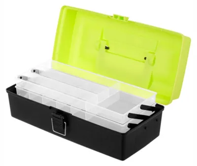Obrázek produktu pro Trizand 27415 Rybářský kufřík 33 cm, 2 police, 10 přihrádek