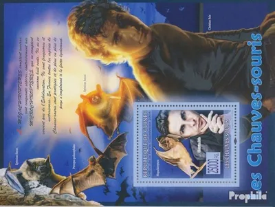 Produktbild von Briefmarken Guinea 2008 Mi Block 1527 (kompl. Ausgabe) postfrisch Fledermäuse