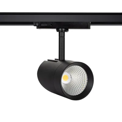 LEDKIA LIGHTING 3-Phasenstromschiene LED-Strahler 10W Dimmbar – Mallet Weiß, 4000K Neutralweiß, Schwenkbar