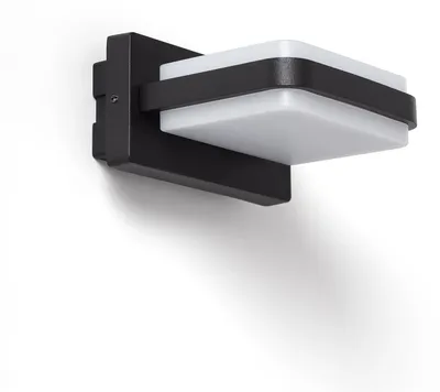 Produktbild von LED Wandleuchte Außen 10W Aluminium Duhun Schwarz
