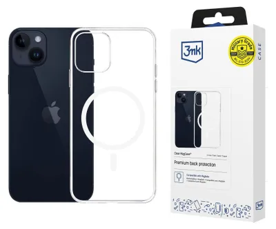 Zdjęcie produktu dla 3MK Clear MagCase, Pokrowiec, Apple, iPhone 16 Pro Max, 17,5 cm (6.9"), Przezroczysty