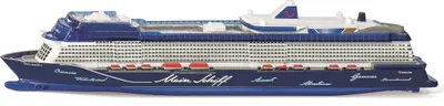 Obrázok produktu pre Siku Mein Schiff 1, Model výletnej lode, predmontovaný, 1:1400, Mein Schiff 1, Akékoľvek pohlavie, Kov, Plast