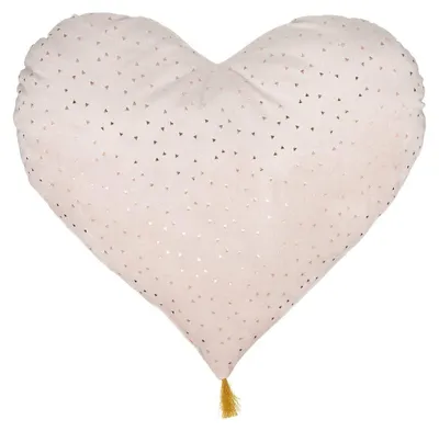 Produktbild von Kinderkissen herz rosa 40 x45cm  - Atmosphera créateur d'intérieur
