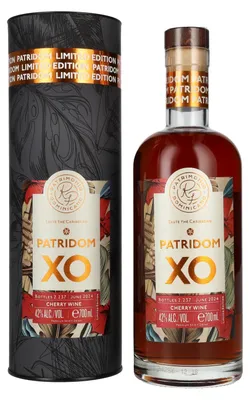 Image de Patridom XO Cherry Wine Cask Finish 42% Vol. 0,7l en boîte cadeau