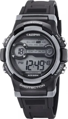 Produktbild von Digitaluhr Armbanduhr Jugend Uhr Calypso digital K5808/4