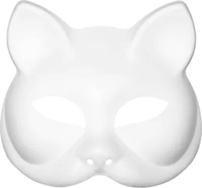 Produktbild von Bemalbare Katzenmaske