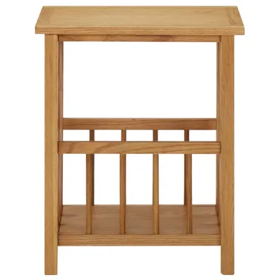 Immagine prodotto di Tavolino con Portariviste 45x35x55 cm Massello di Rovere