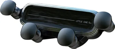 Image de Support pour téléphone de voiture à gravité avec verrouillage automatique et mains libres pour téléphone de 4,7 à 6,9 pouces (argenté)
