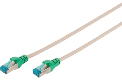 Produktbild von Digitus Premium CAT 5e SF-UTP Crossover Patchkabel, 2 m, Cat5e, SF/UTP (S-FTP), RJ-45, RJ-45, Grau