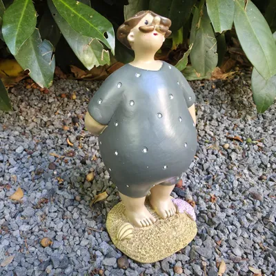 Produktbild von Gartenfigur Badenixe Männliche Figur stehend 15 cm