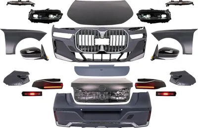 Obrázok produktu pre Bodykit nárazník pre BMW radu 7 F01 08-15 prestavba G70-look kapota svetlometov.