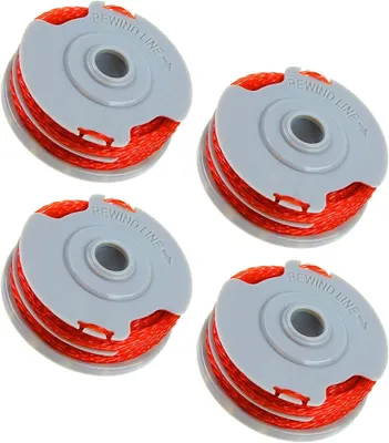 Produktbild von Ersatzfadenspule für Freischneider, 1,5-mm-Auto-Vorschubspule und Ersatzspulen für Doppelfaden-Freischneider, kompatibel mit Flymo Fly021 (4) Bett
