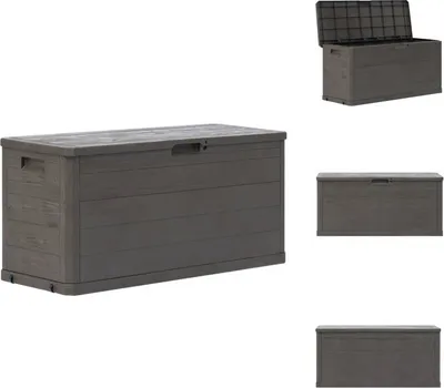 Produktbild von vidaXL Garten-Aufbewahrungsbox 280 L Braun -  Gartenboxen