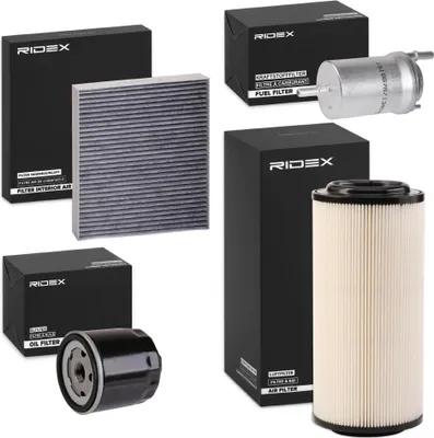 Produktbild von RIDEX Filterset Inspektionspaket Filtersatz für AUDI A2 (8Z0)