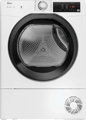 Immagine prodotto di Hoover H-DRY 350 HR EH9N2TBE-S, a pavimento, a riempimento frontale, a pompa di calore, bianco, girevole, touch, nero