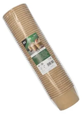 Produktbild von Eisbecher, Pappe rund 200 ml Ø 9,2 cm · 5 cm braun