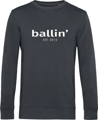 Produktbild von Ballin Est. 2013 Basic Sweater  Grau - Große M