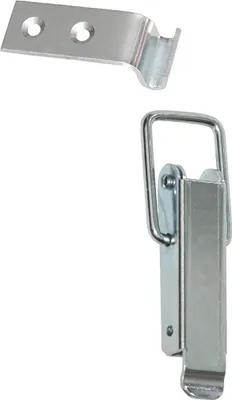 Produktbild von Spannverschluss Kistenverschluss 75 x 27 x 3 Gegenhaken Eckbefestigung
