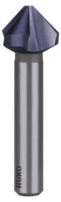 Immagine prodotto di Ruko svasatore per conicità e sbavatura DIN335-C diametro 90° 10mm HSS TiAIN 3 taglienti - 102113F