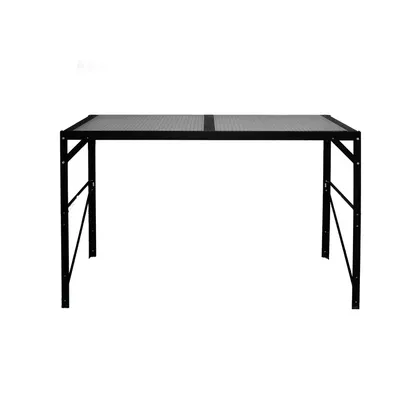 Produktbild von Alutisch, 1 Ablage, HKP, schwarz