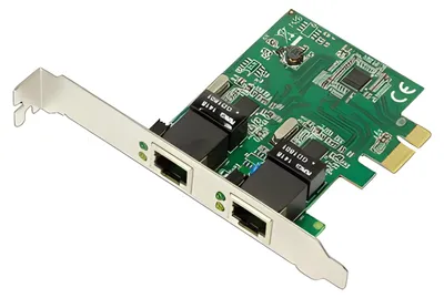 Image de Logilink - Netzwerkadapter - PCI Express 2.0 - Gigabit Ethernet x 2 (PC0075)
