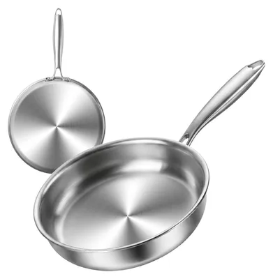 Obrázok produktu pre Omgoods – Hrnec z nerezovej ocele, 24 cm, bez pokrievky