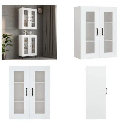 Obrázok produktu pre vidaXL Nástenná skrinka biela 69,5x34x90 cm - Nástenná skrinka - Nástenné skrinky - Nástenné skrinky