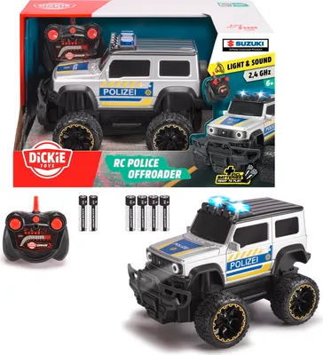 Produktbild von Dickie ferngesteuertes Fahrzeug Auto Polizei Go Real / SOS RC Suzuki Jimny Police 203714028