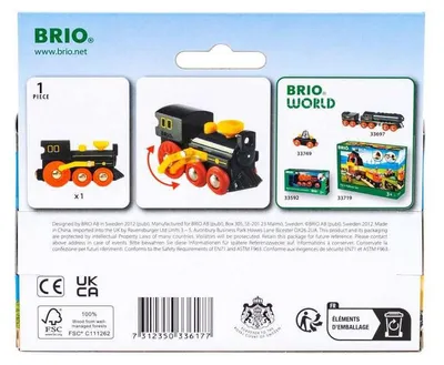 Image de Locomotive western BRIO 63361700