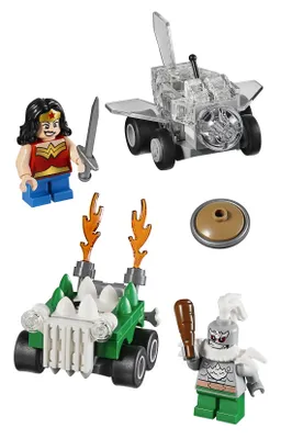 Produktbild von LEGO® - DC Universe Super Heroes™, Mighty Micros: Wonder Womanâ„¢ vs. Doomsda; 76070