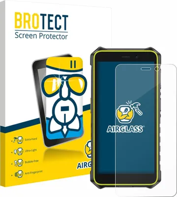 Produktbild von BROTECT Schutzglas für Ulefone RugKing 2 Pro Schutzfolie Panzer Folie Glas Display Schutz klar