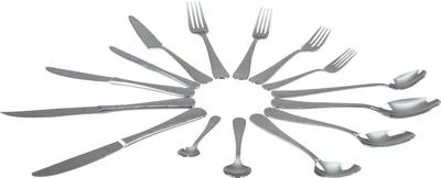 Produktbild von Solex Lena Besteckset 90 teilig für 6 Personen Komplettset Hammerschlagoptik