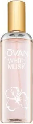 A bottle of Jovan White Musk Eau de Cologne for women.