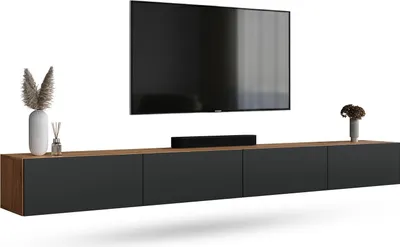 Produktbild von WEST TV Schrank 280 cm Fernsehtisch Sideboard, hängend oder stehend TV Möbel