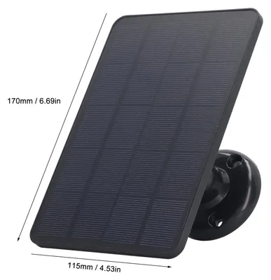 Immagine prodotto di Pannello solare da 4W, caricabatterie con connettore Micro-USB, per la ricarica di dispositivi