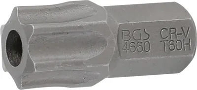 Image de BGS 4660 Embout profilé en T, avec perçage, longueur 30 mm, T60, 10 (3/8)
