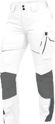 Produktbild von Leibwächter Damen Bundhose Flex-Line FLXDH24 Gr. 42 weiß/grau