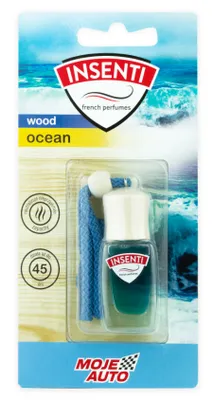 Produktbild von Hängender Lufterfrischer mit erfrischendem Ocean Duft, Insenti Wood Design, 8ml