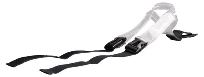 Imagen del producto de Correas de sujeción Leatt GPX LB, color negro/transparente, talla S