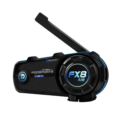Obrázek produktu pro Interkom pro motocyklové helmy, bezdrátové připojení Bluetooth, rádio FM
