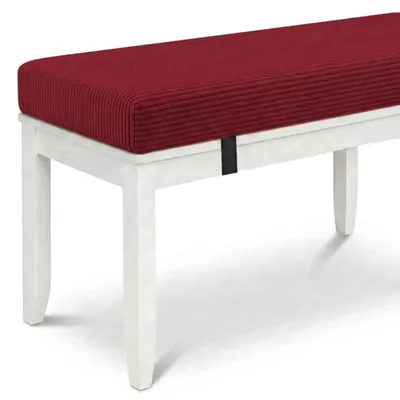 Image de Coussin de siège en tissu côtelé confortable pour canapé