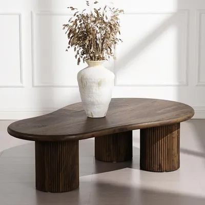 Produktbild von Milton & Oldbrook Couchtisch 130 cm Tornio Walnussoptik