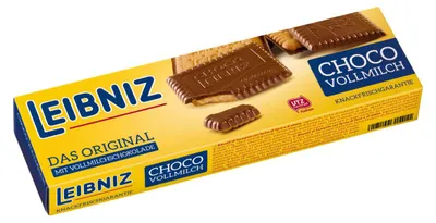 Image de LEIBNIZ 20990 LEIBNIZ Biscuit au beurre et au chocolat « CHOCO LAIT », 125 g