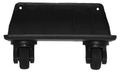 Produktbild von Doppel Lenkrollen 2 Rollen Ersatzräder 360° Kunststoff - Tasche Koffer Trolley