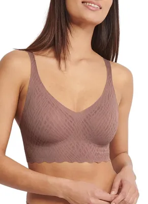 Produktbild von Sloggi Damen Sloggi Zero Feel Bliss Bralette, Cacao, S