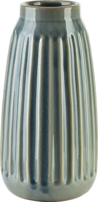 Image de Vase en céramique ARINA Light 15 x 15 x 28,5 cm, beige clair, 1 pièce