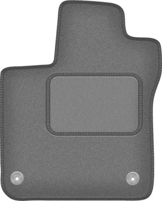 Immagine prodotto di Tappetino conducente in velluto grafite compatibile con Renault Twingo III (2014-, hatchback) – con fissaggi – su misura