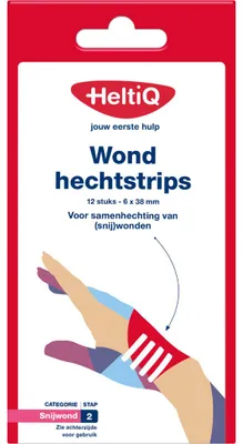 Productafbeelding van Heltiq Wondhechtstrips (12 stuks)