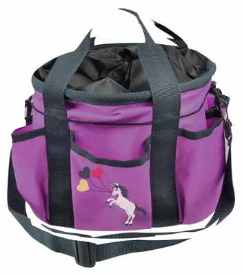 Produktbild von Waldhausen Putztasche Einhorn - Unicorn für Kinder- Striegeltasche mit   vielen Taschen