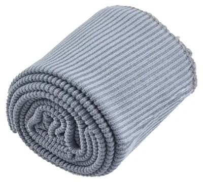 Strickbündchen Set, elastisch, Bündchen, Ärmelbund, grauflieder